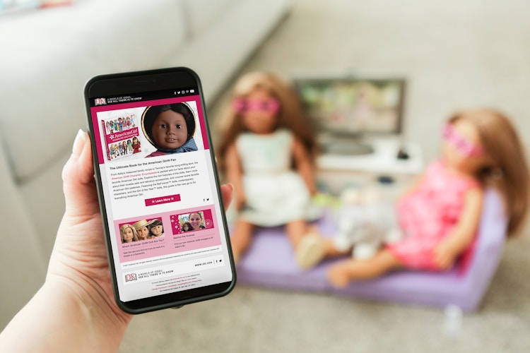 American Girl newsletter