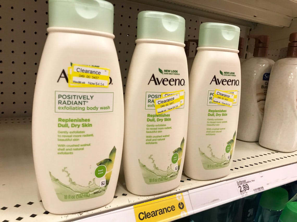 target aveeno body wash