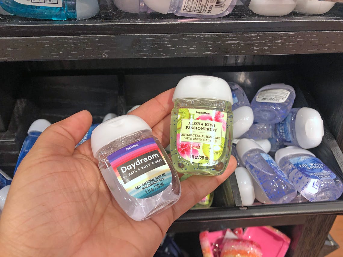 bath and body works mini hand sanitizers