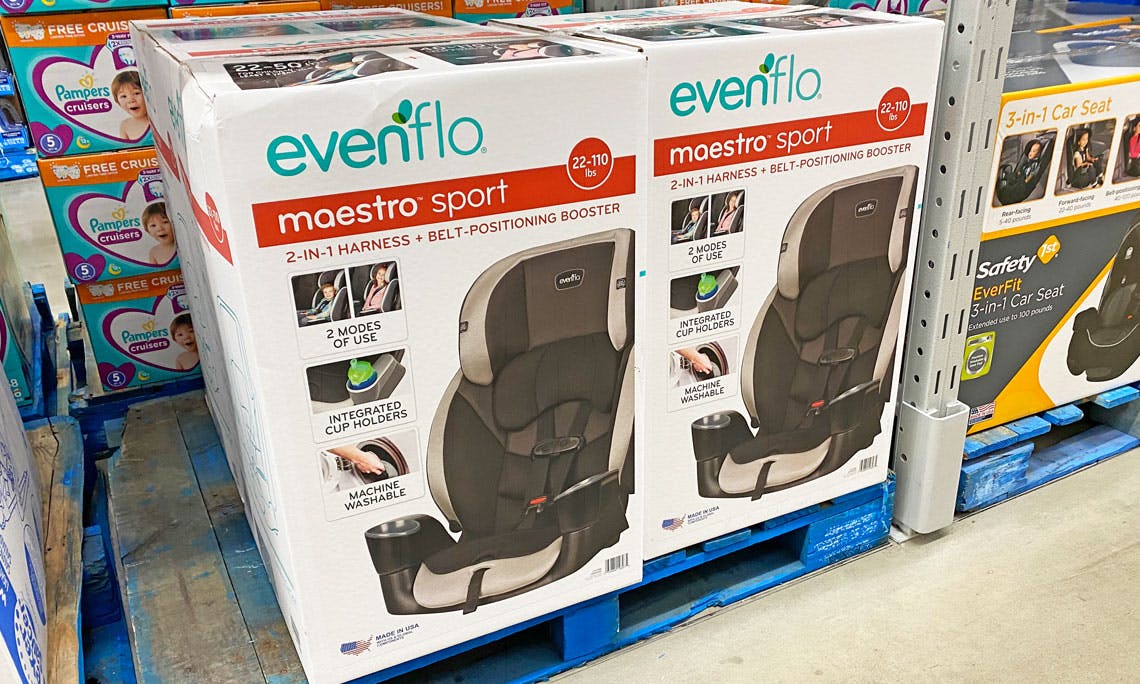 evenflo booster seat sam's club