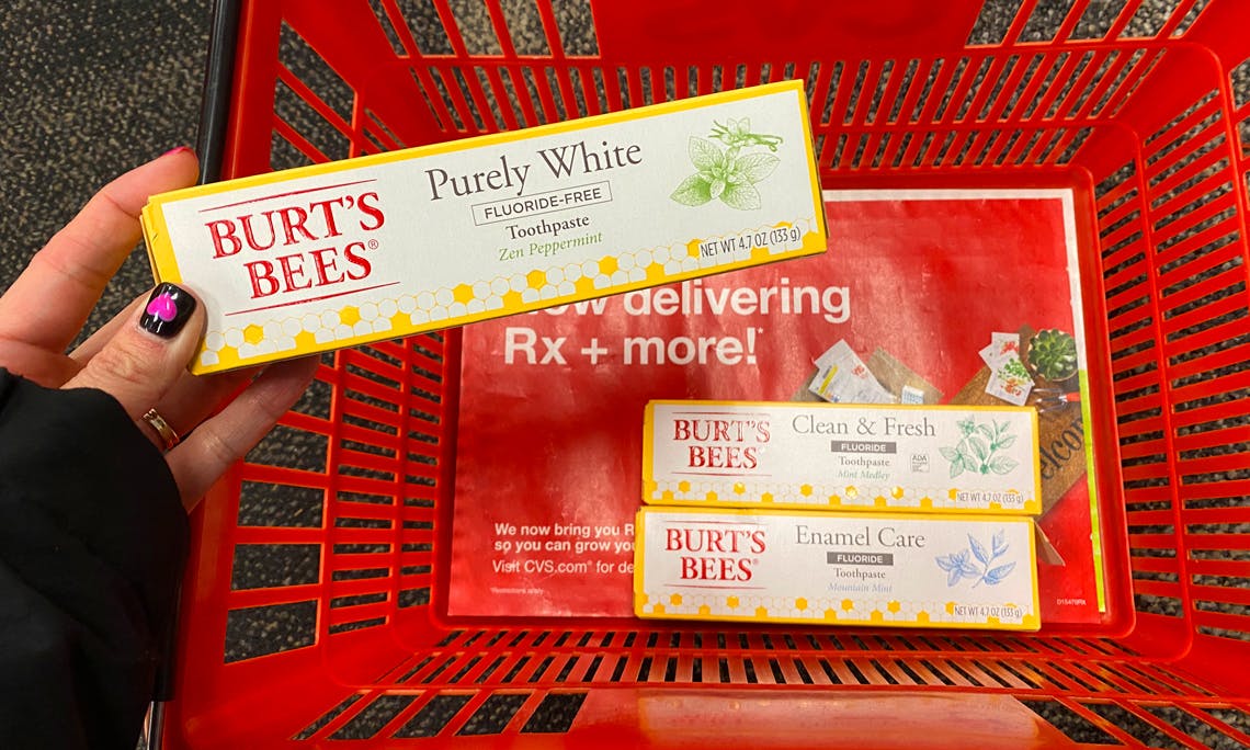 Burt's Bees Toothpaste, Only 0.99 at CVS The Krazy Coupon Lady