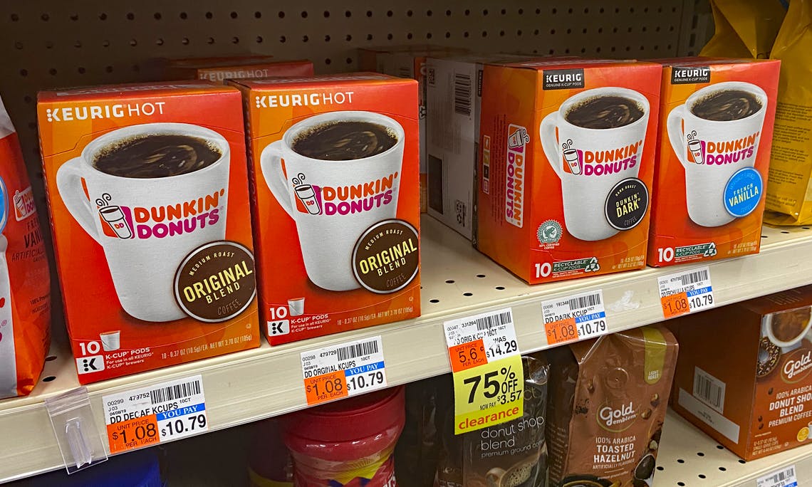 Dunkin' Donuts KCup Pods, Only 4.49 at CVS The Krazy