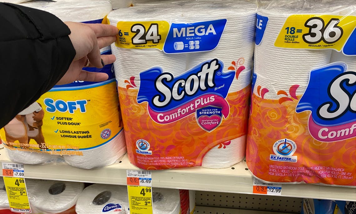Scott Toilet Paper & Kleenex Wet Wipes, 1.66 Each at CVS