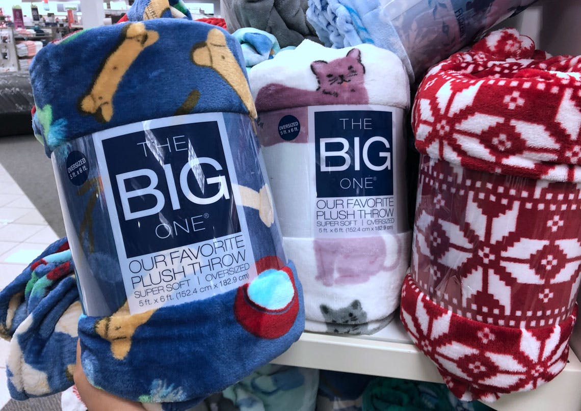 The Big One Plush Throw, $9.58 at Kohl's - The Krazy Coupon Lady