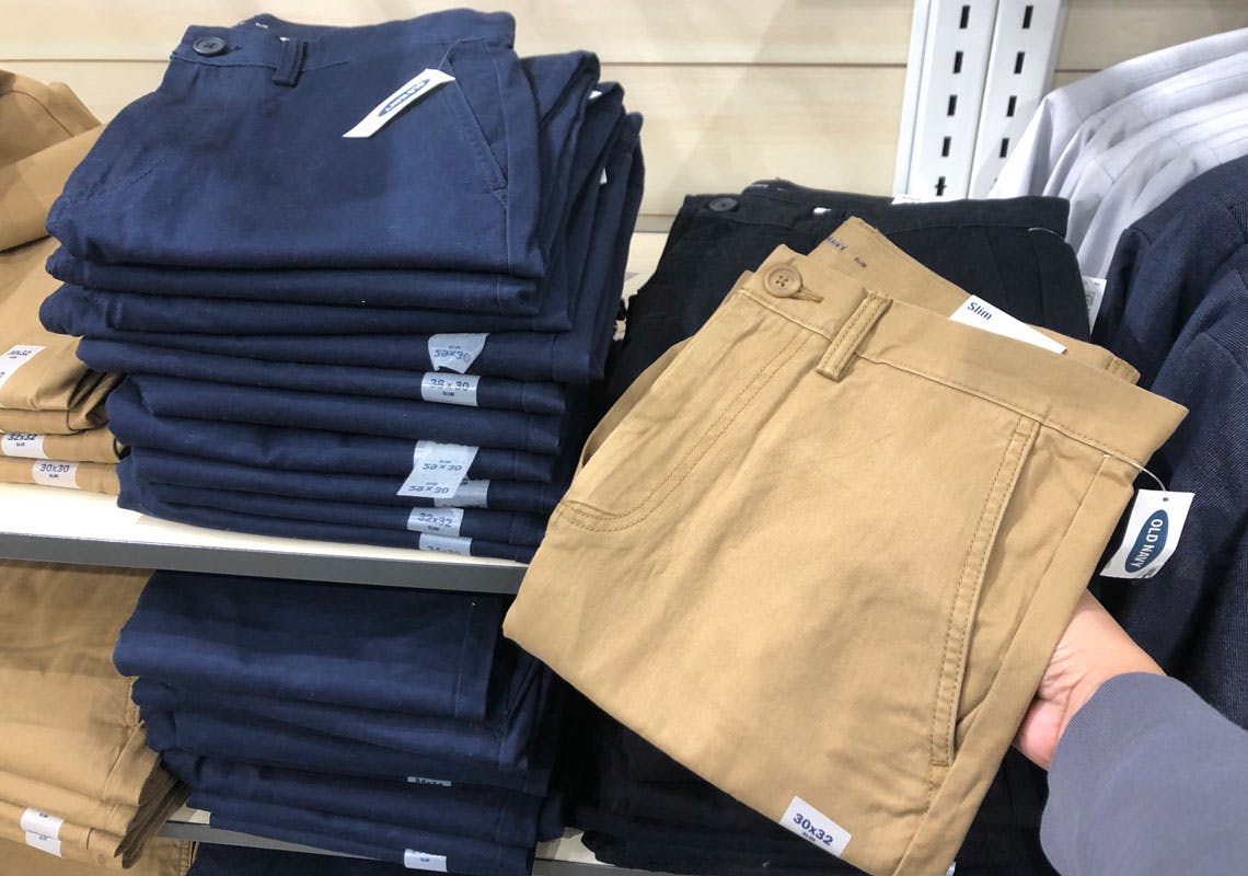 old navy mens pants sale