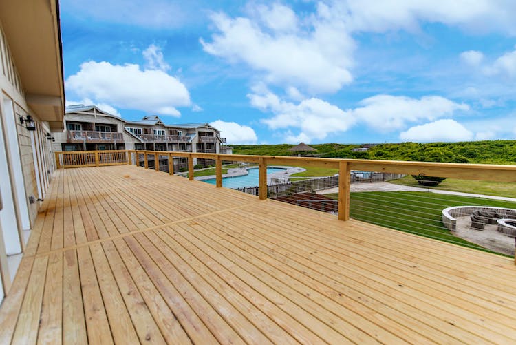 A view from Sanderling Resort in the Outer Banks