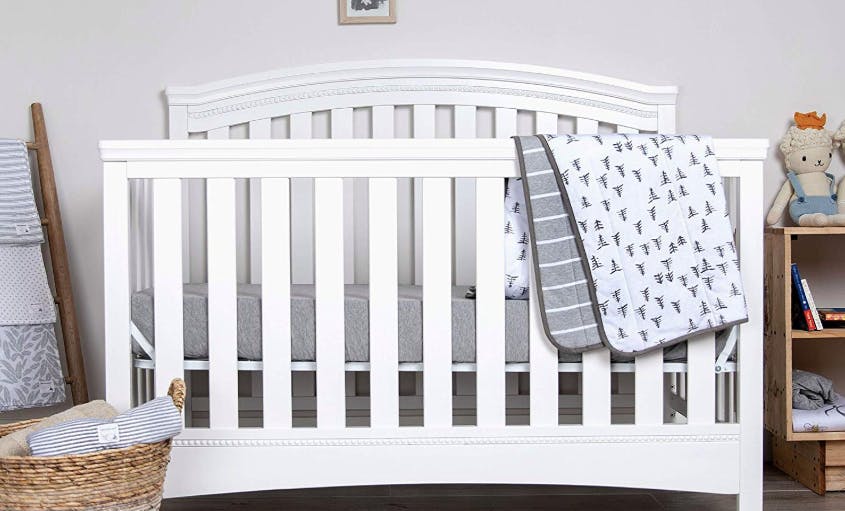 burt's bees fitted crib sheet