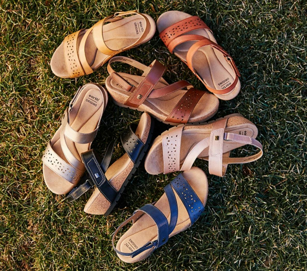 qvc earth origins sandals