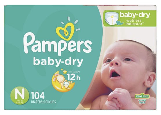 pampers newborn diapers 72 price