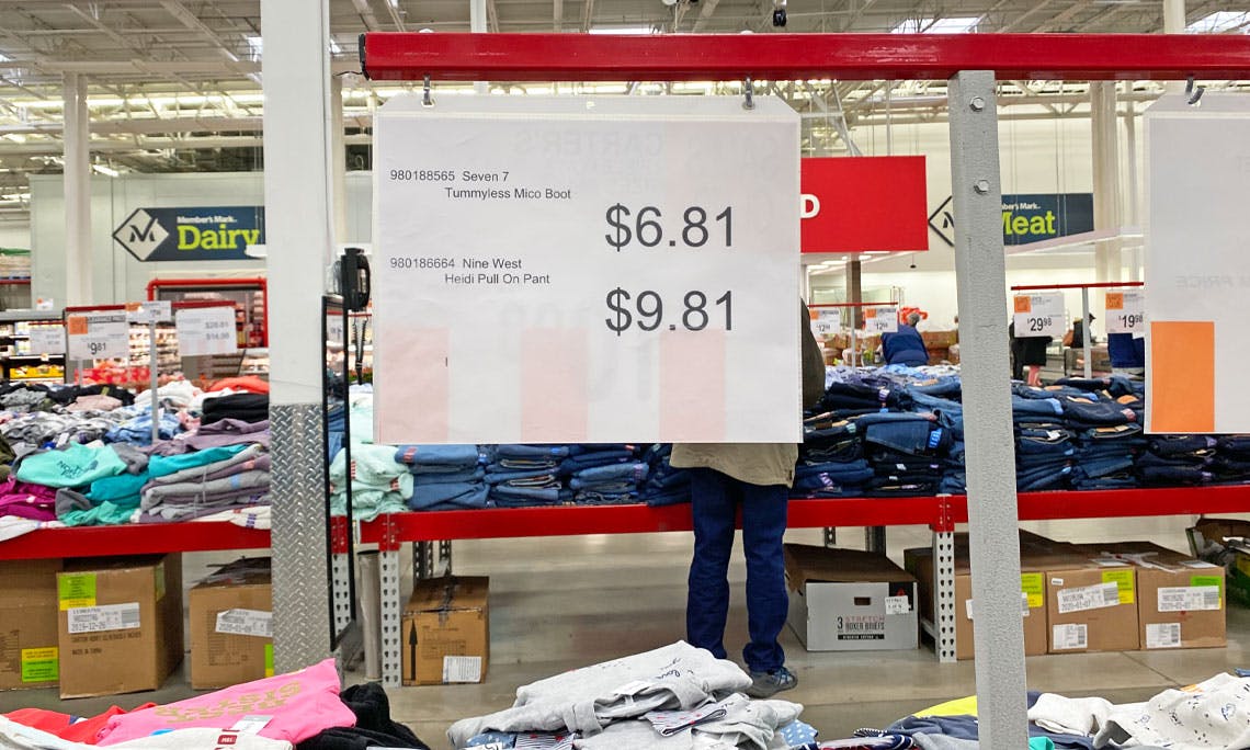 seven jeans at sam's club