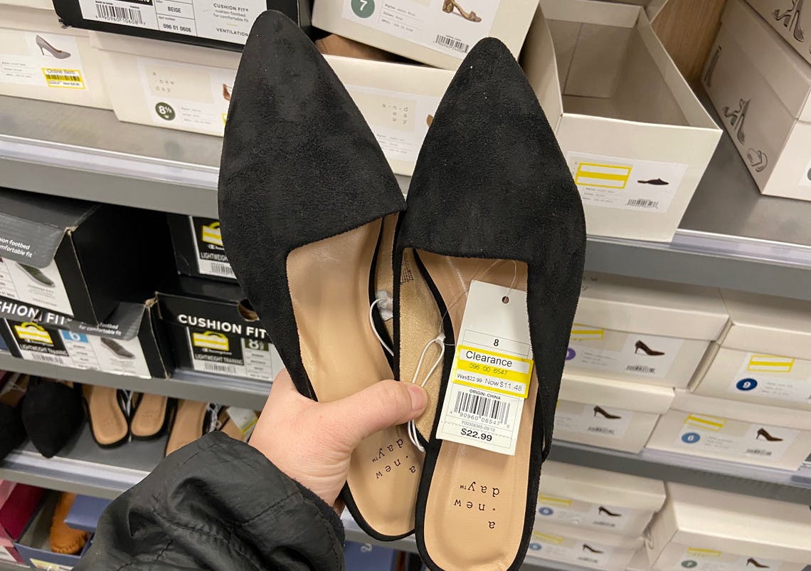 target clearance womens shoes