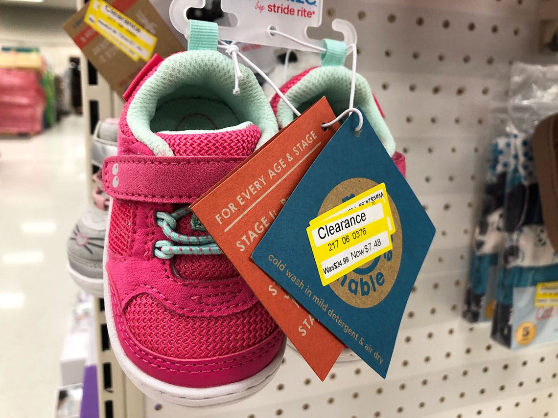 target baby shoes size 4
