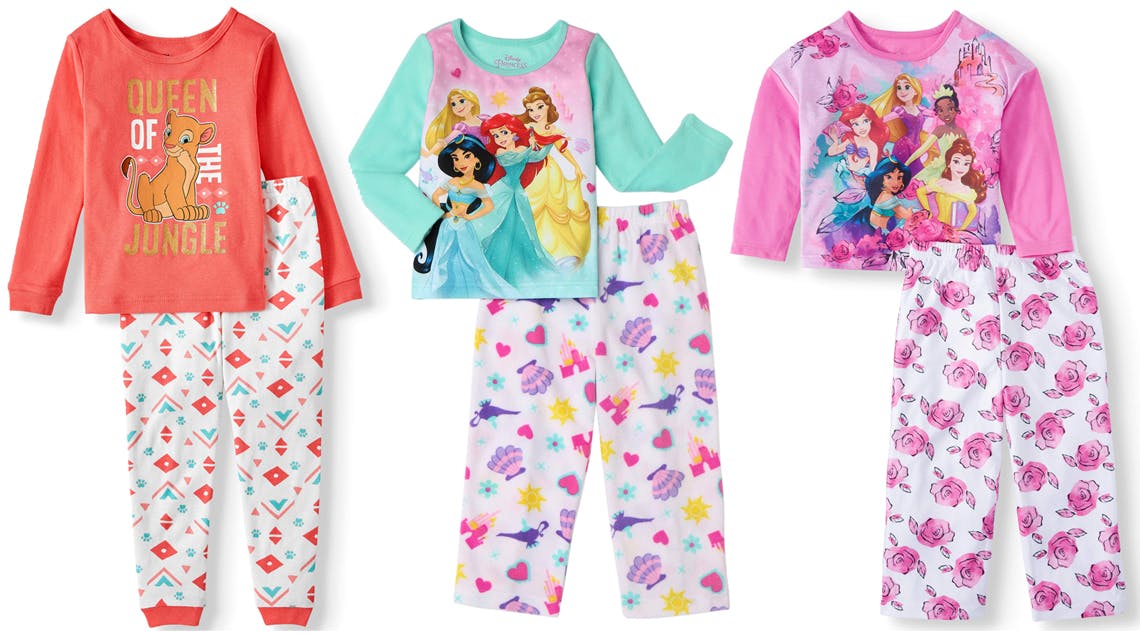 disney baby girl pajamas