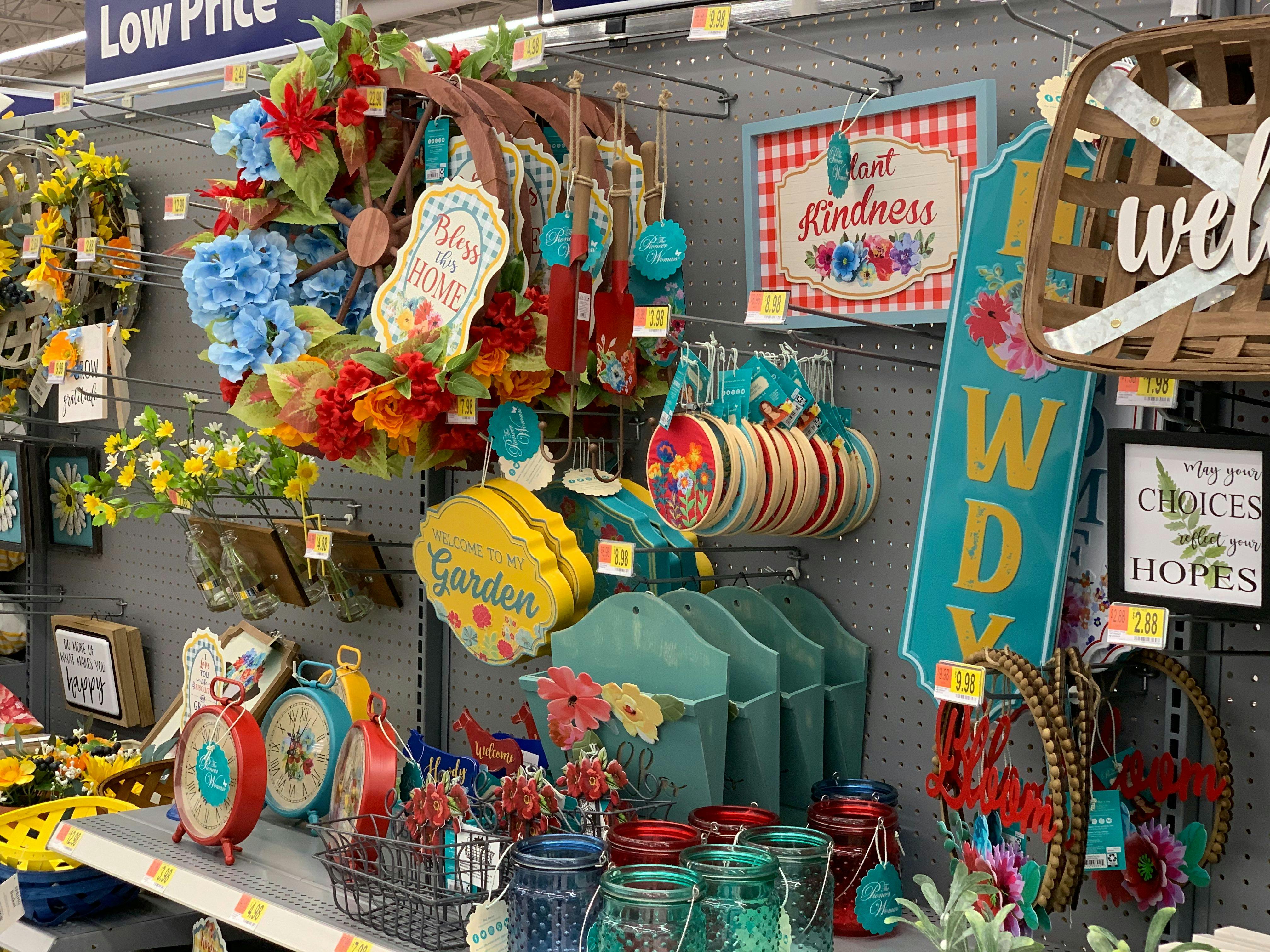 New at Walmart: The Pioneer Woman Spring Decor - The Krazy Coupon Lady