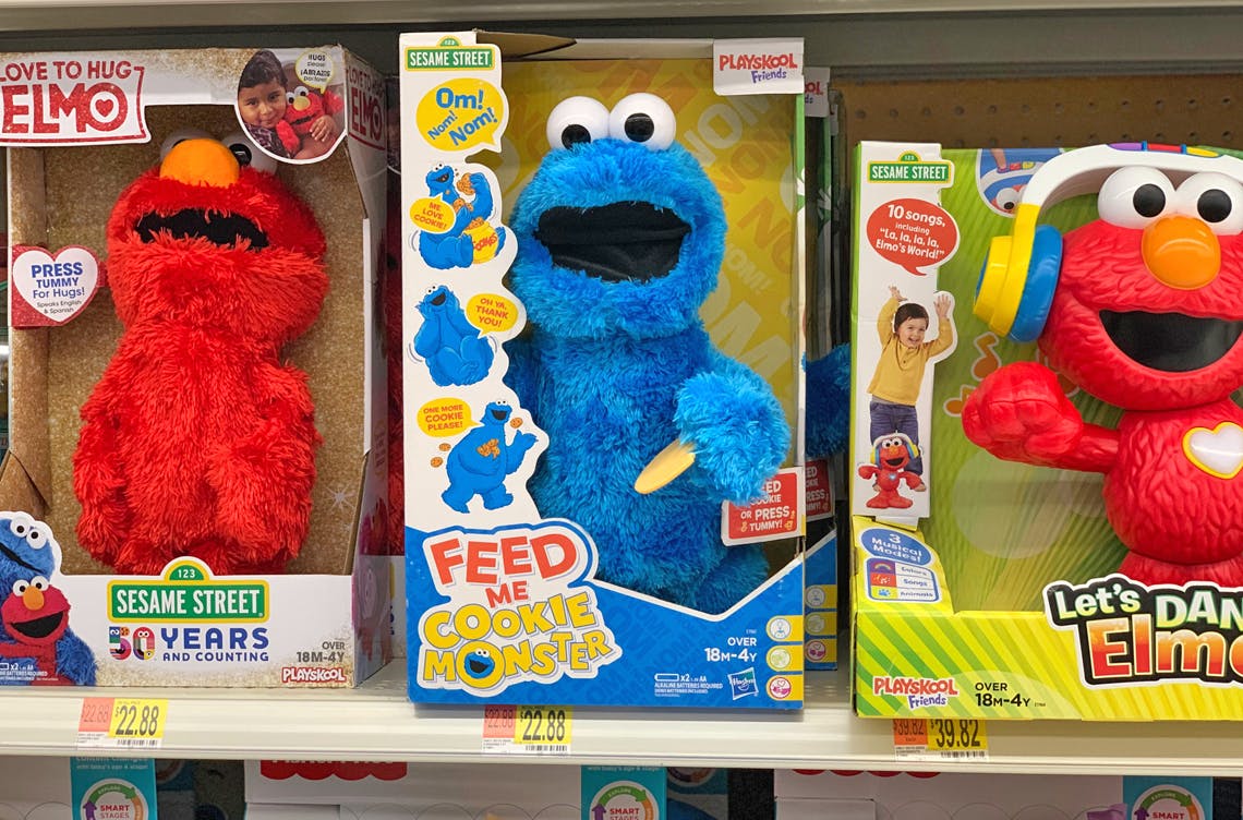 cookie monster toys walmart