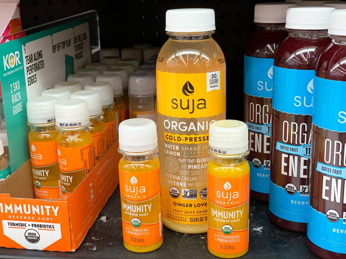 Suja Juice Products, as Low as $1.23 at Walmart - The Krazy Coupon Lady