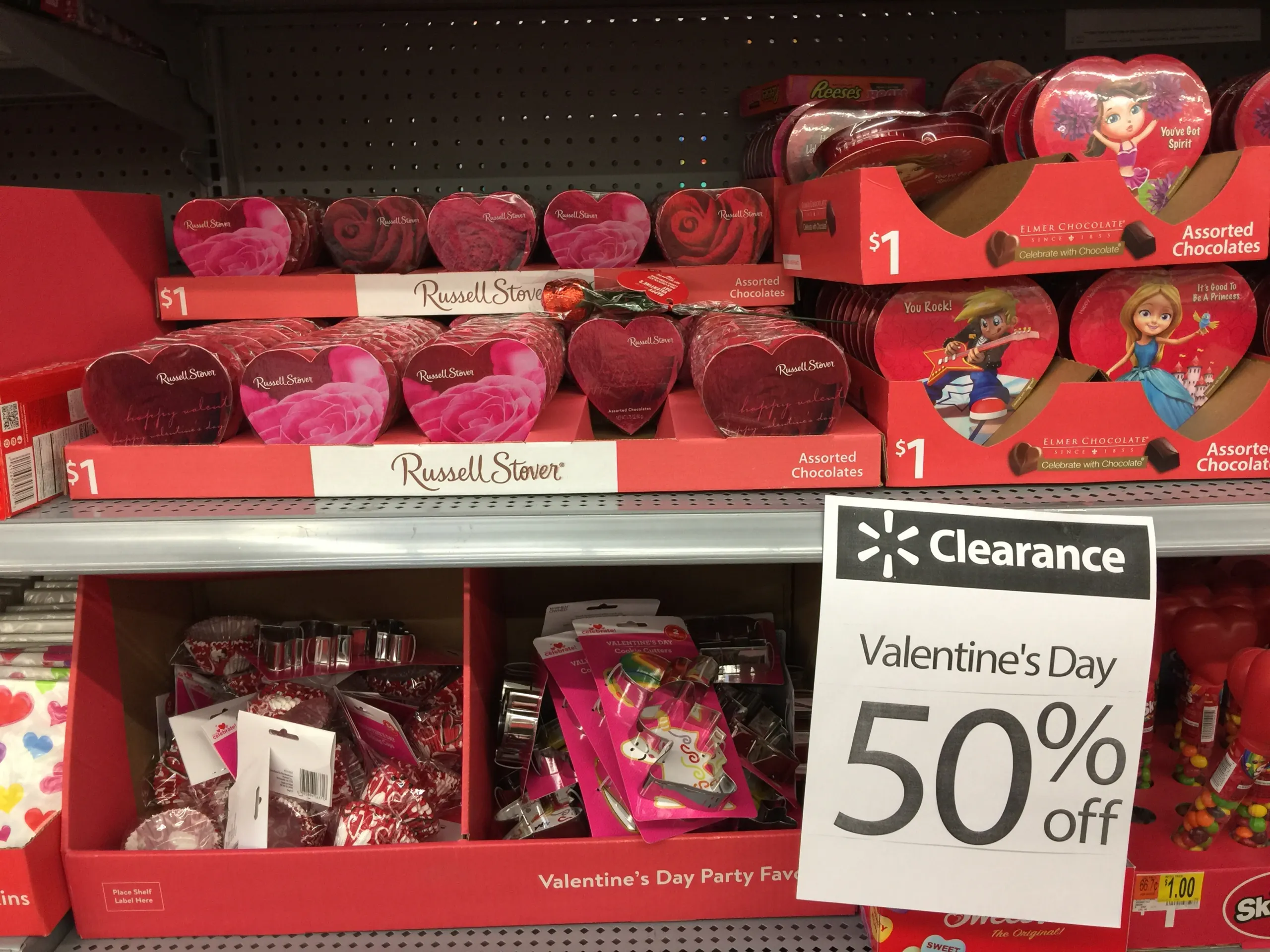 valentine s day clearance 50 off at walmart the krazy coupon lady