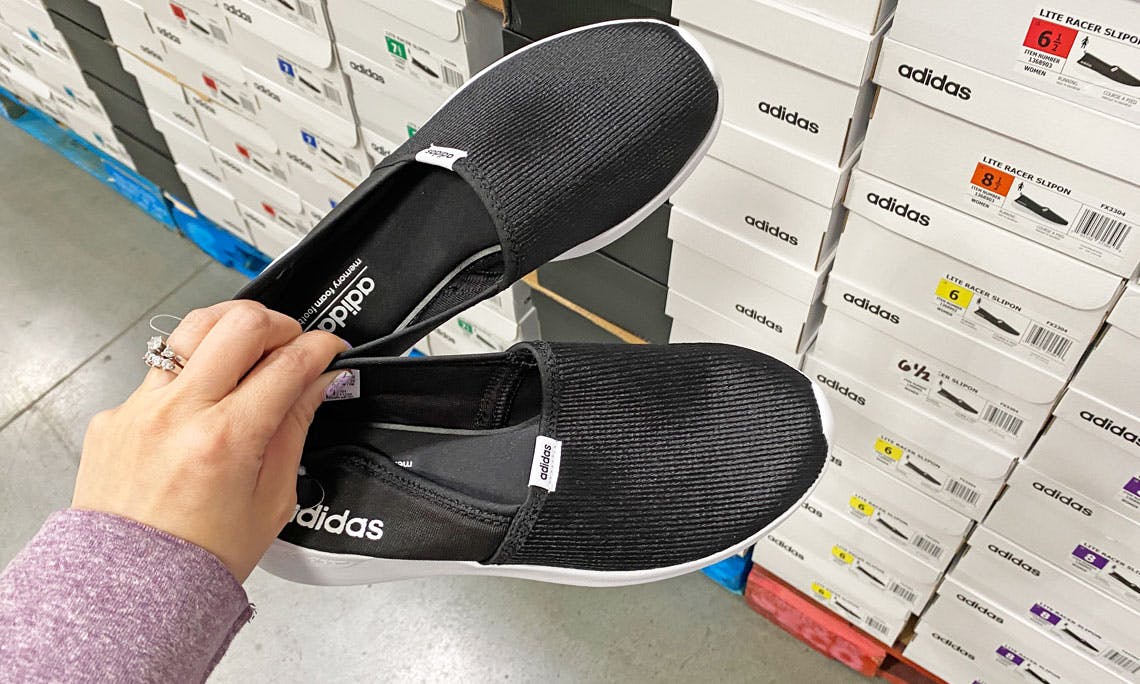 Adidas Ladies' Slip-On Shoe, Only $19 