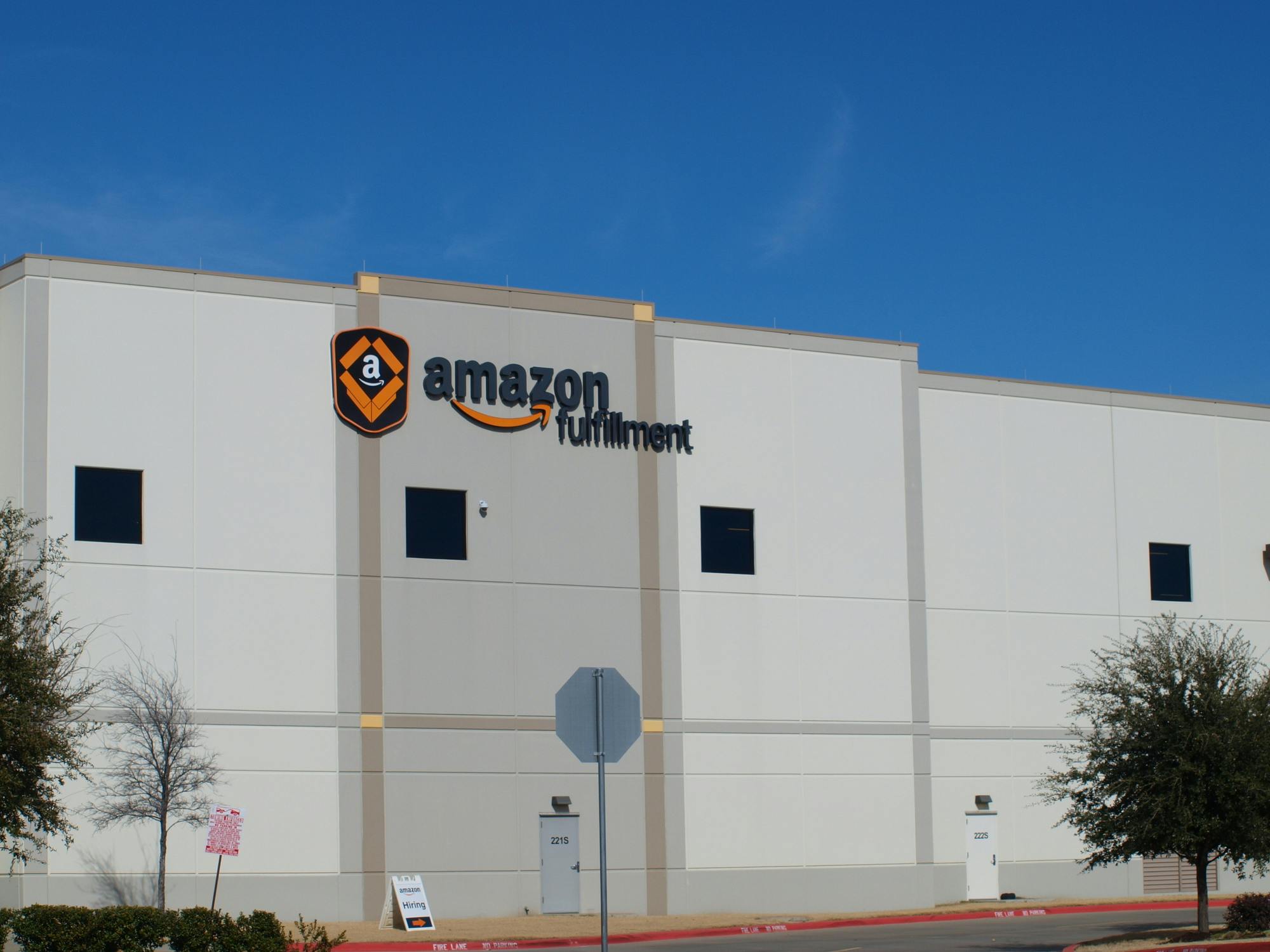 Front of Amazon Warehouse