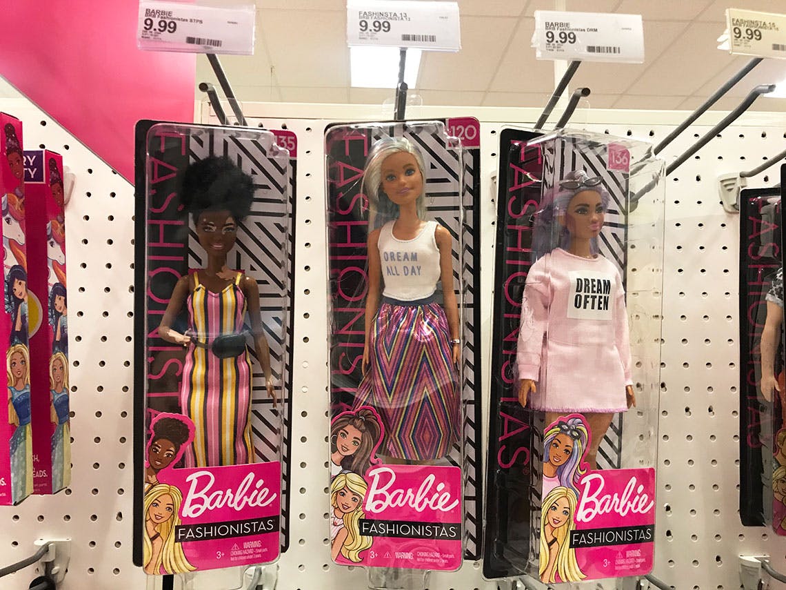 target barbie head