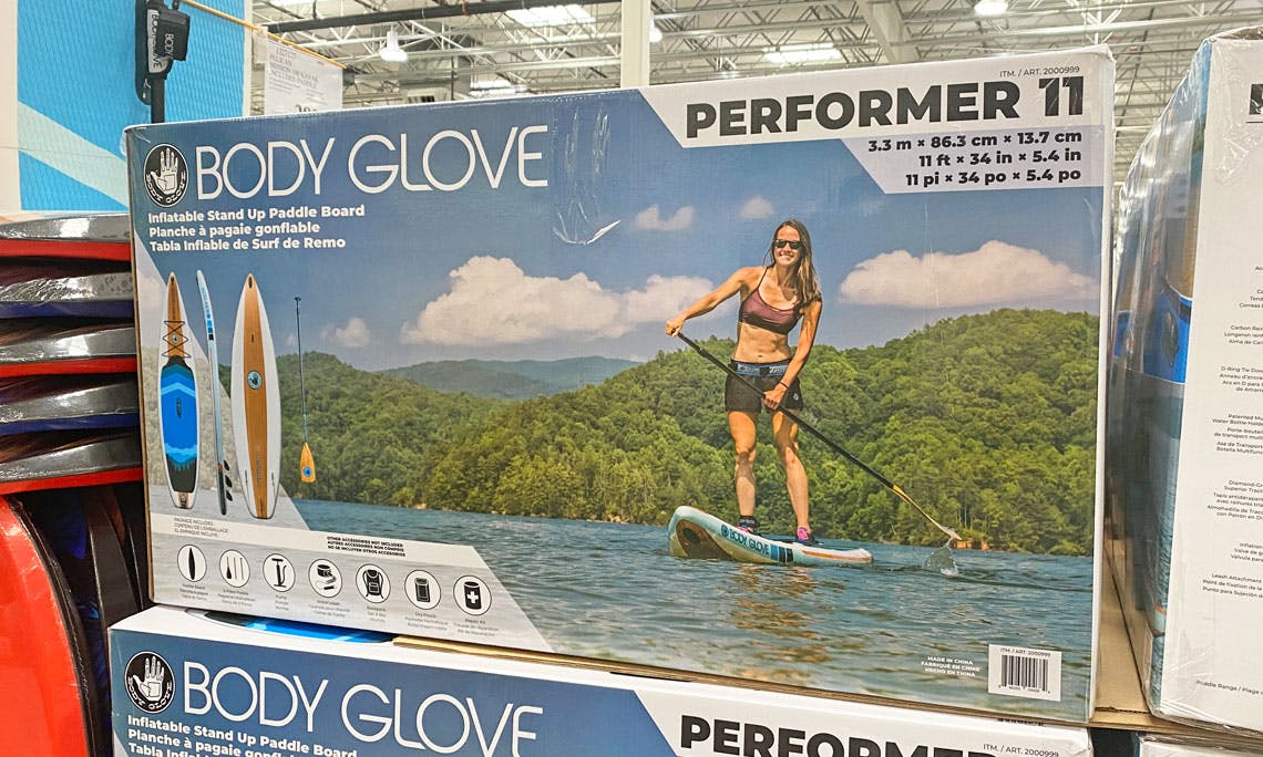 Body Glove Inflatable Paddle Board Only 399 99 At Costco The Krazy Coupon Lady
