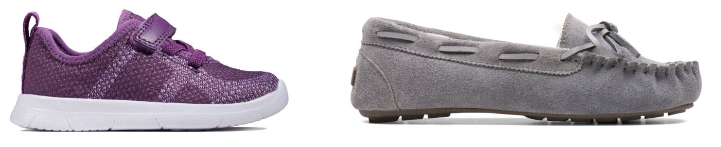 Save Over 65 on Clarks Shoes for the Family + Free