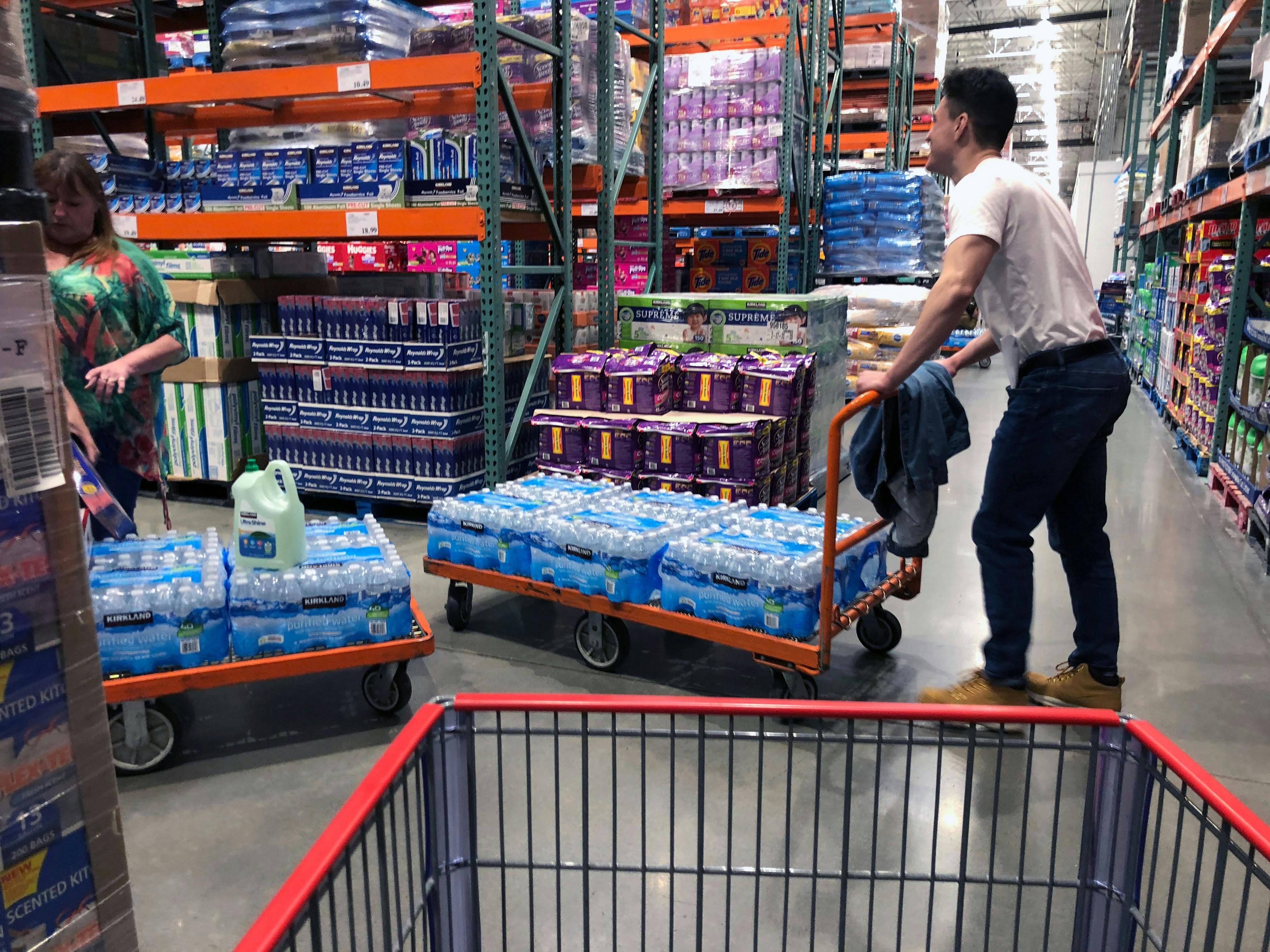 No There Isn T A Nationwide Costco Water Bottle Shortage The Krazy   Costco 3 3 Water 1583264295 1583264295 