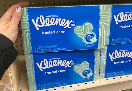 2 Boxes Kleenex
