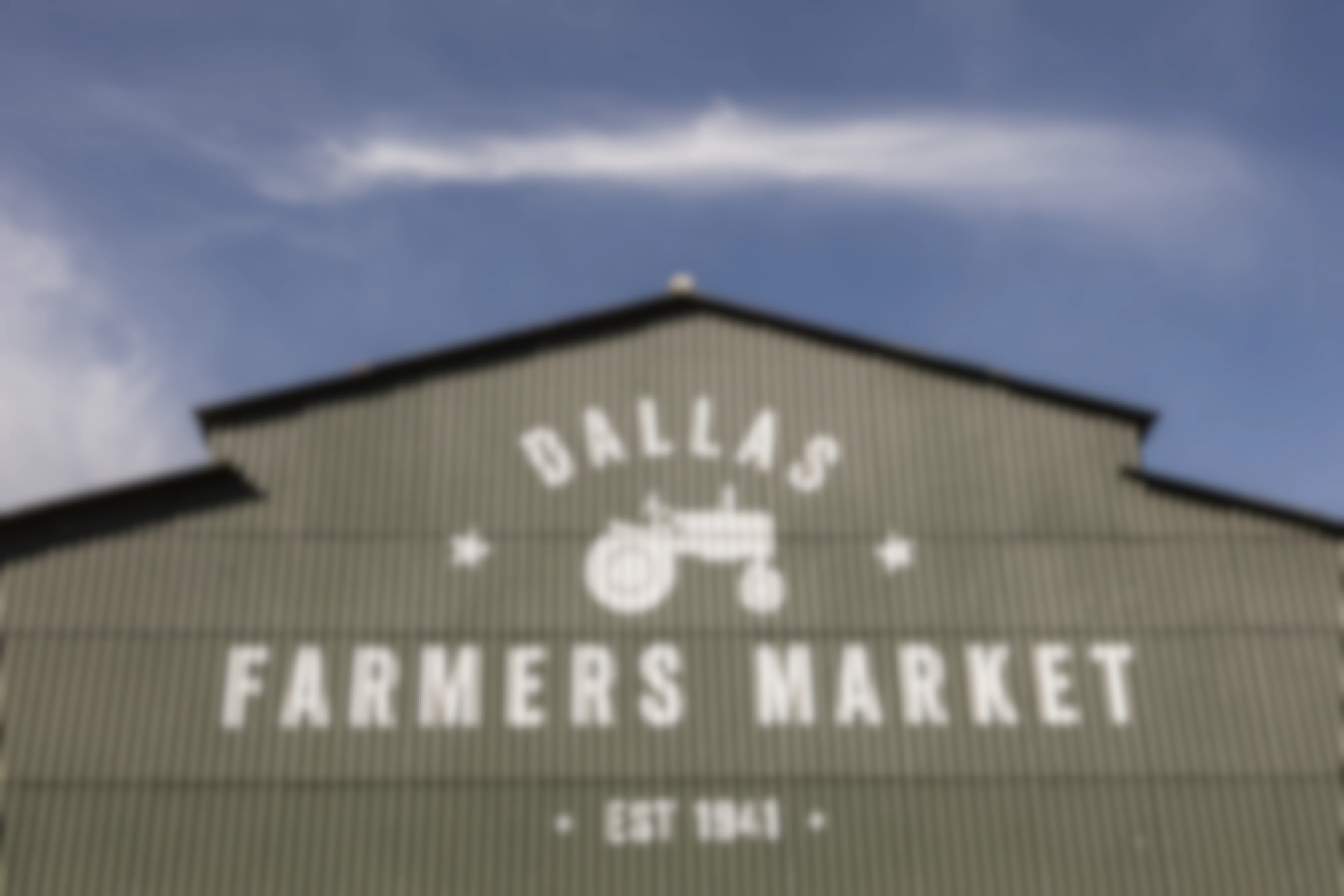 Farmers Market building in Dallas, Texas.