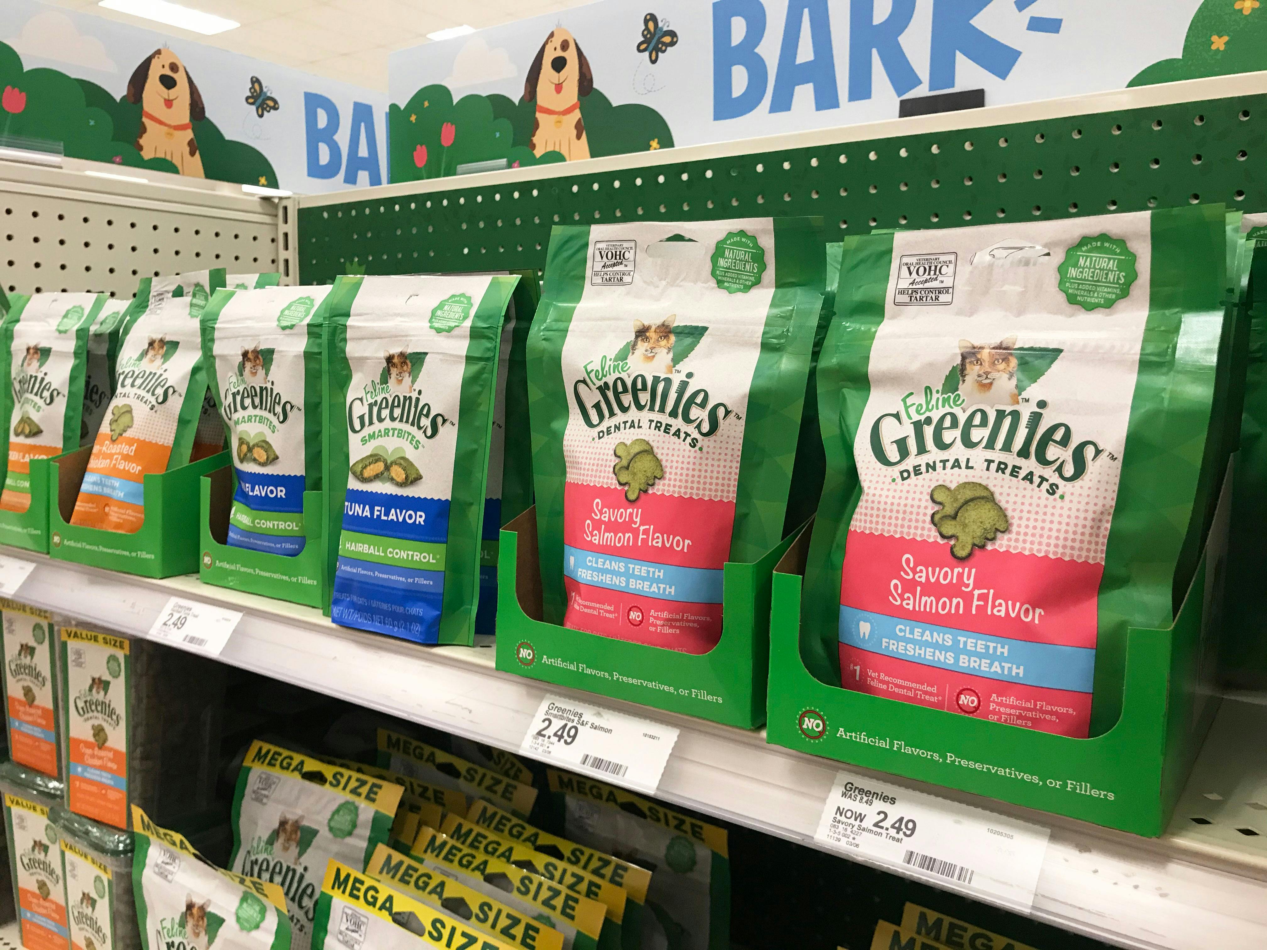 target greenies dental treats