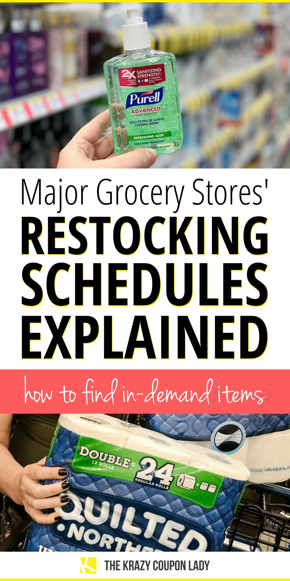When Do Grocery Stores Restock? Here's the Scoop The Krazy Coupon Lady