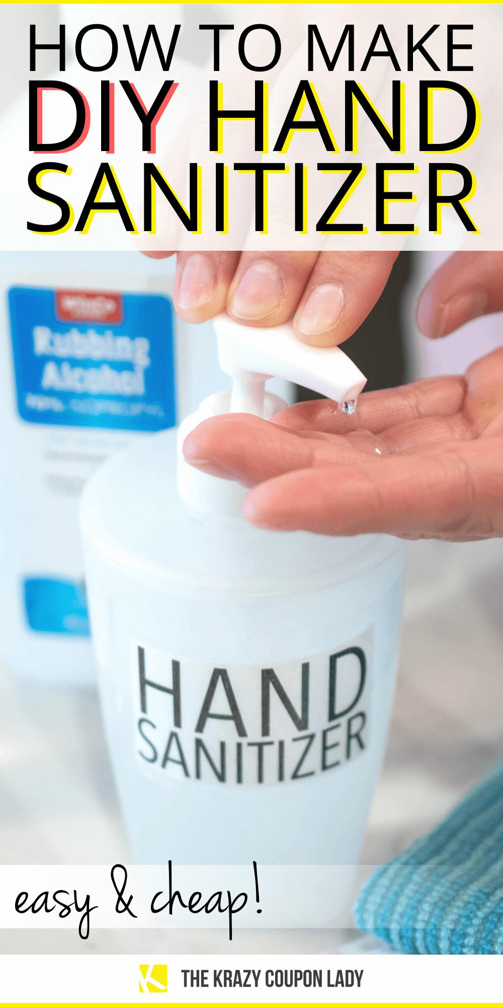How to Make Hand Sanitizer
