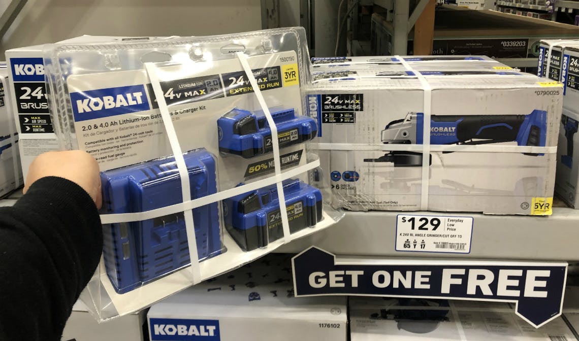 Free Kobalt Cordless Saw With Battery Kit Purchase At Lowe S The Krazy Coupon Lady