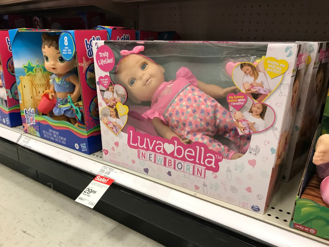 luvabella doll target
