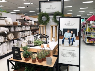 Magnolia product display inside target