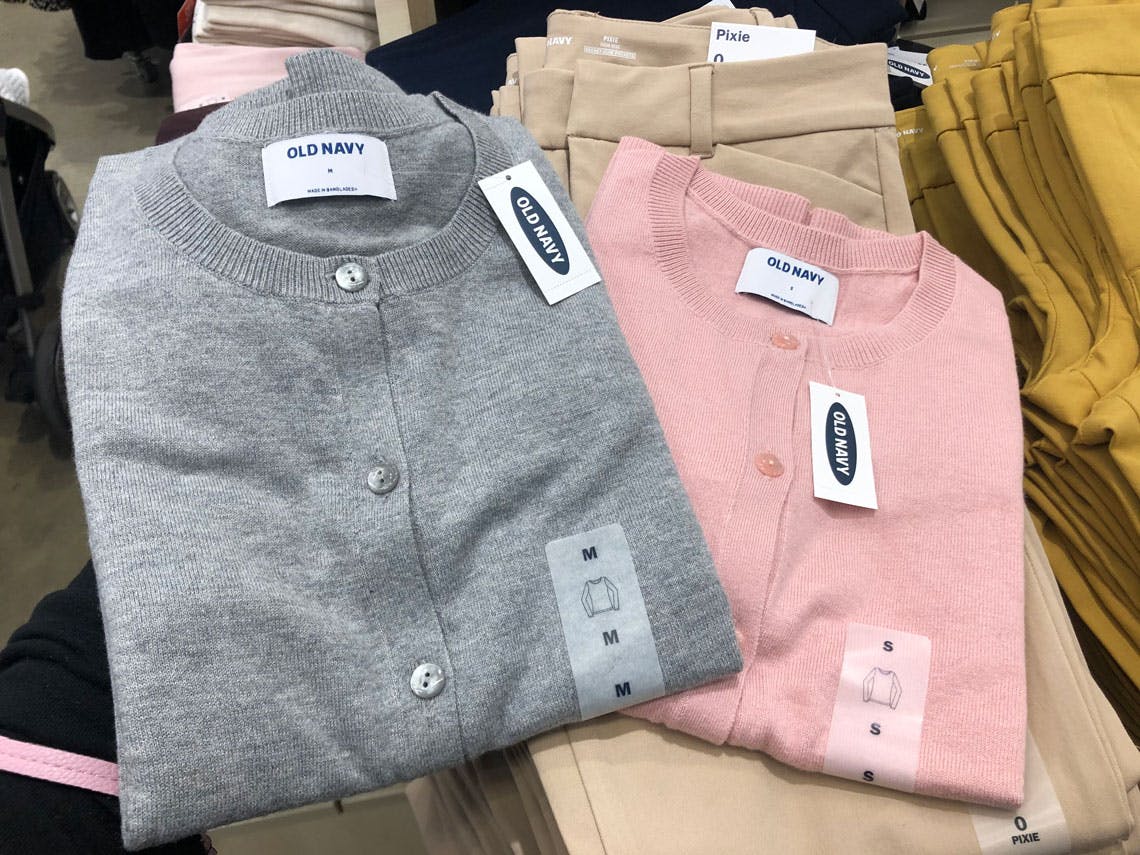 old navy cardigans $10