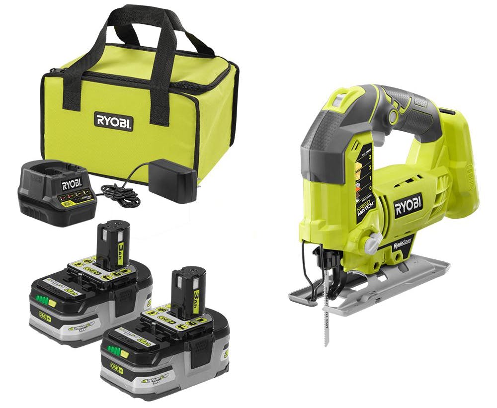 RYOBI Battery Bundles + Free Tool, $99 
