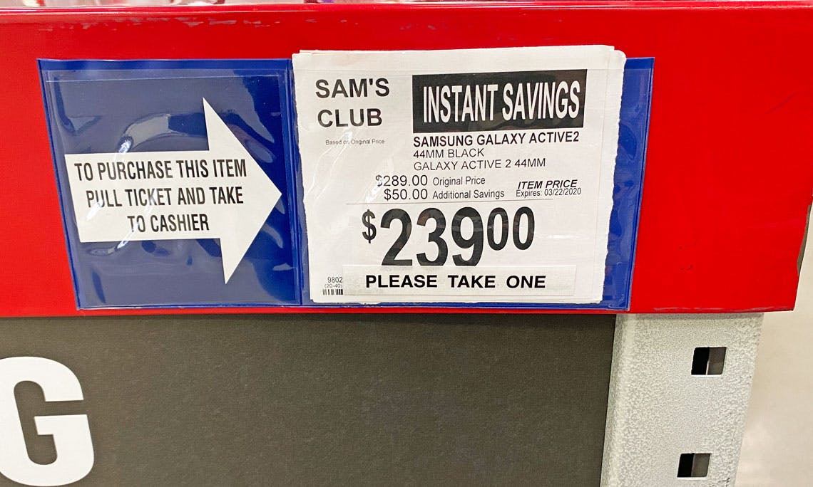 samsung smartwatch sam's club