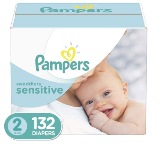 pampers swaddlers sensitive size 2