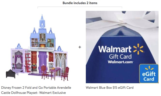 frozen fold and go castle walmart