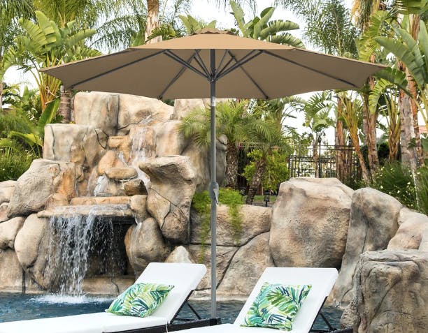 9 Foot Outdoor Patio Umbrella 36 Shipped Reg 87 The Krazy Coupon Lady