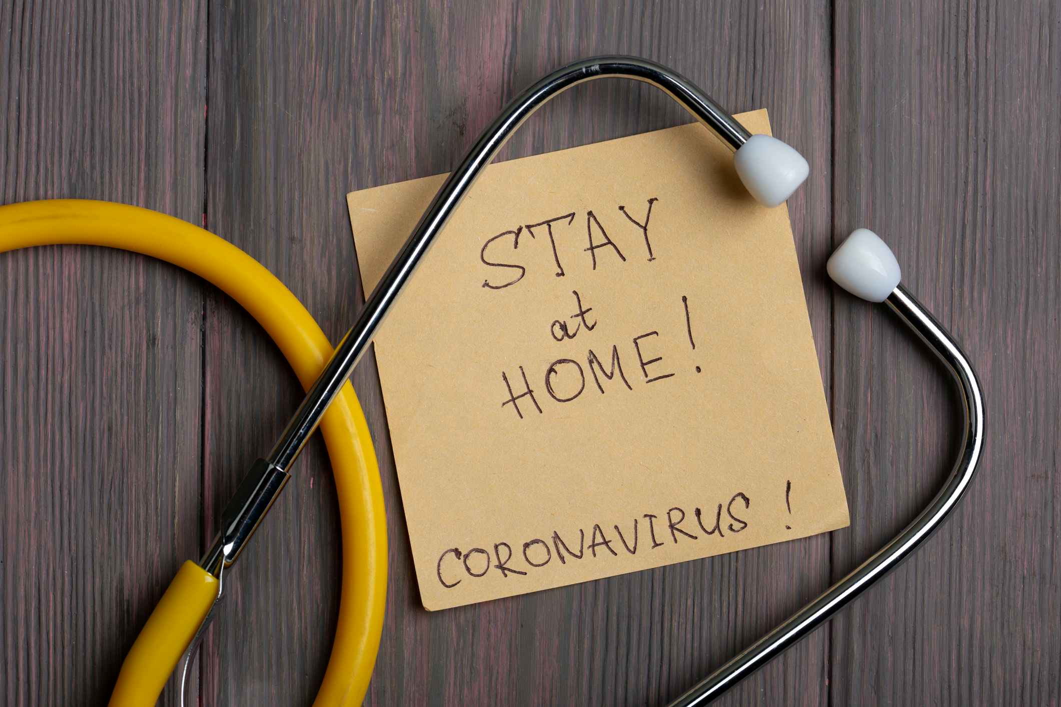 Stay home warning for coronavirus