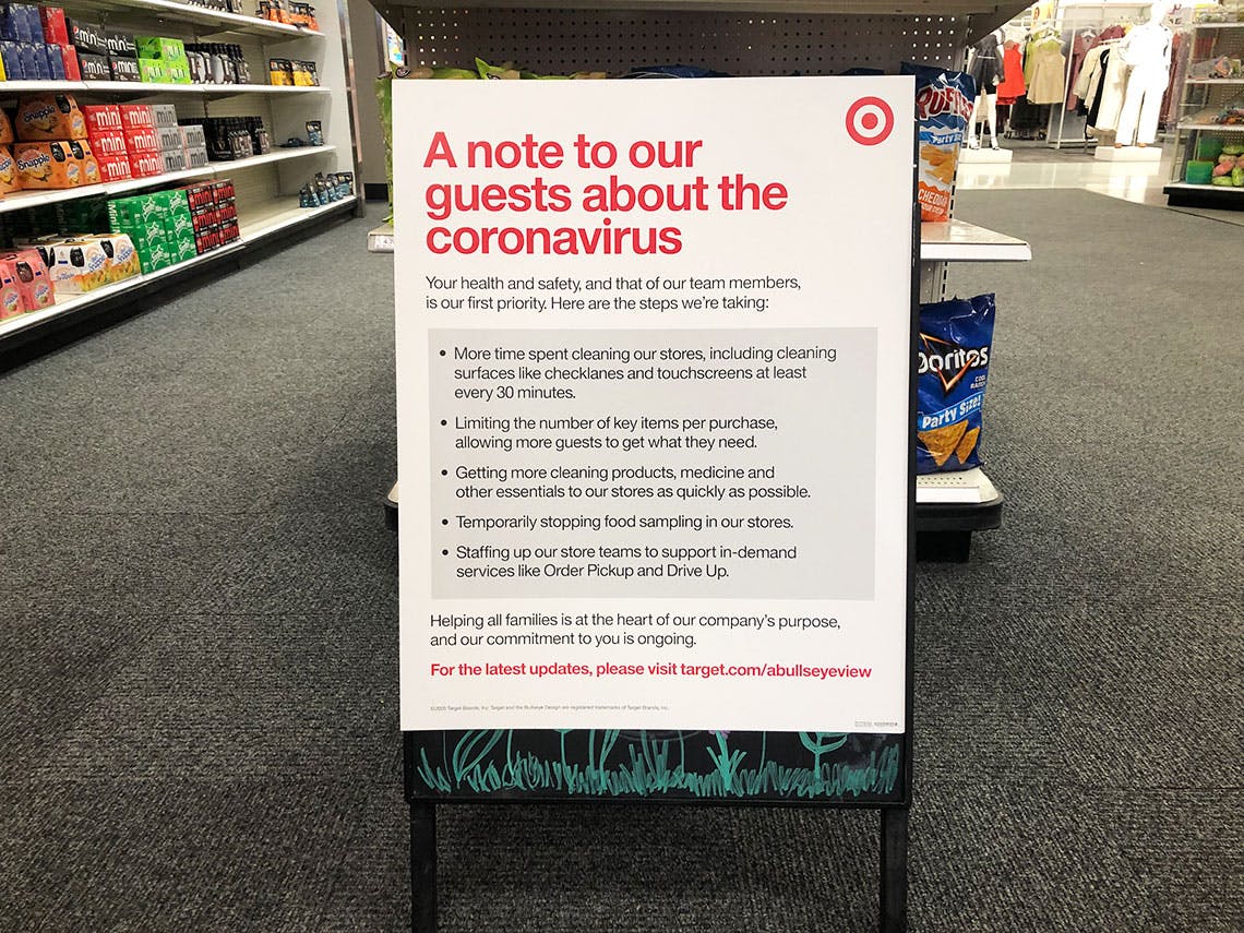 Tips for Shopping at Target During the Coronavirus Pandemic