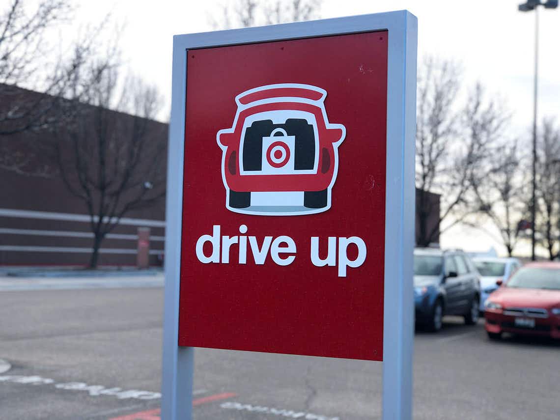 Drive up Sign Target