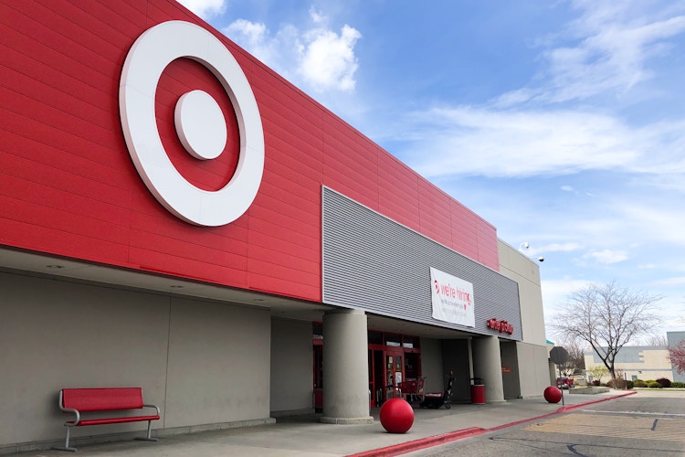 The storefront of Target.