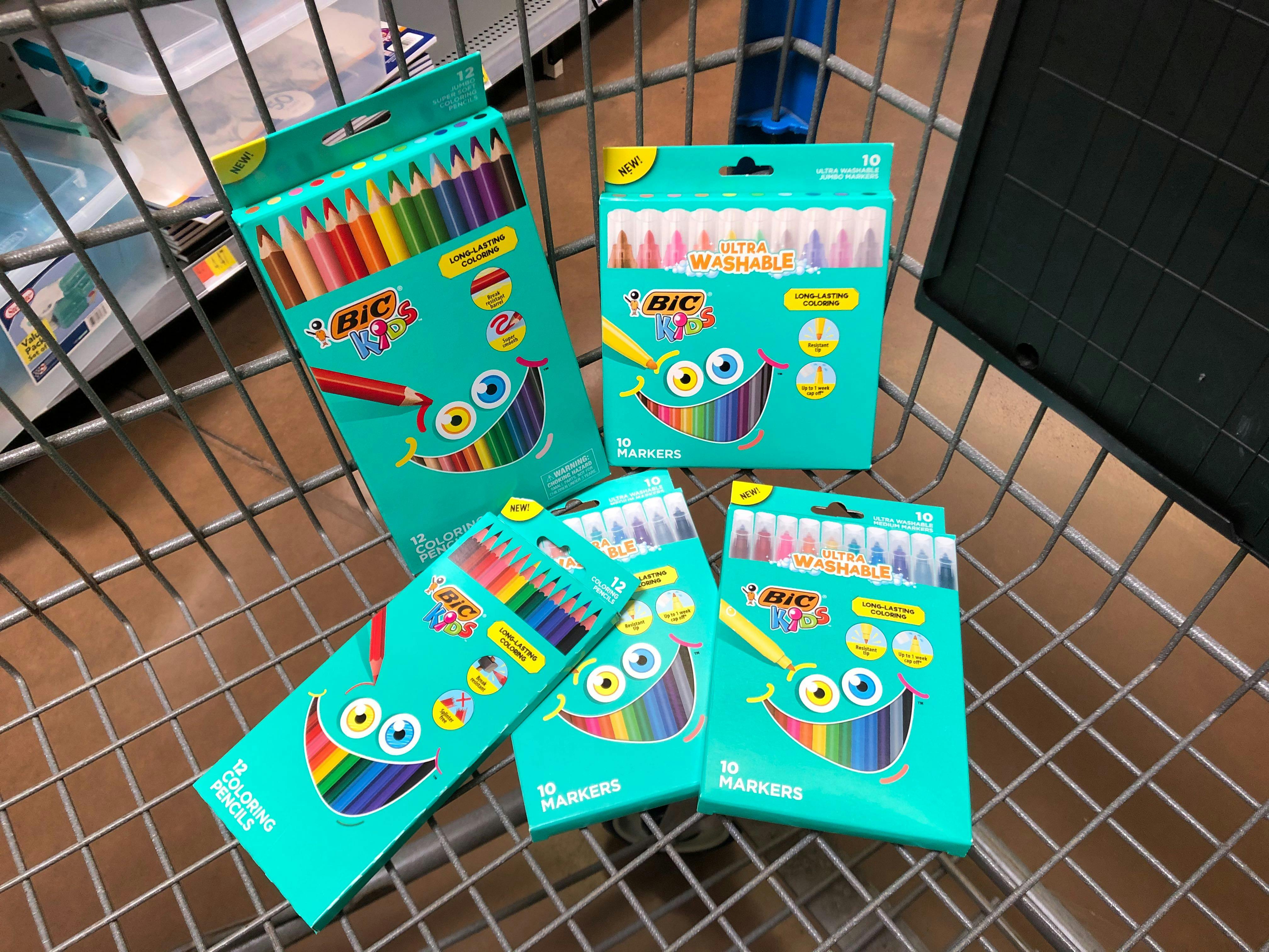 New Bic Kids Crayons Markers Colored Pencils At Walmart The Krazy Coupon Lady