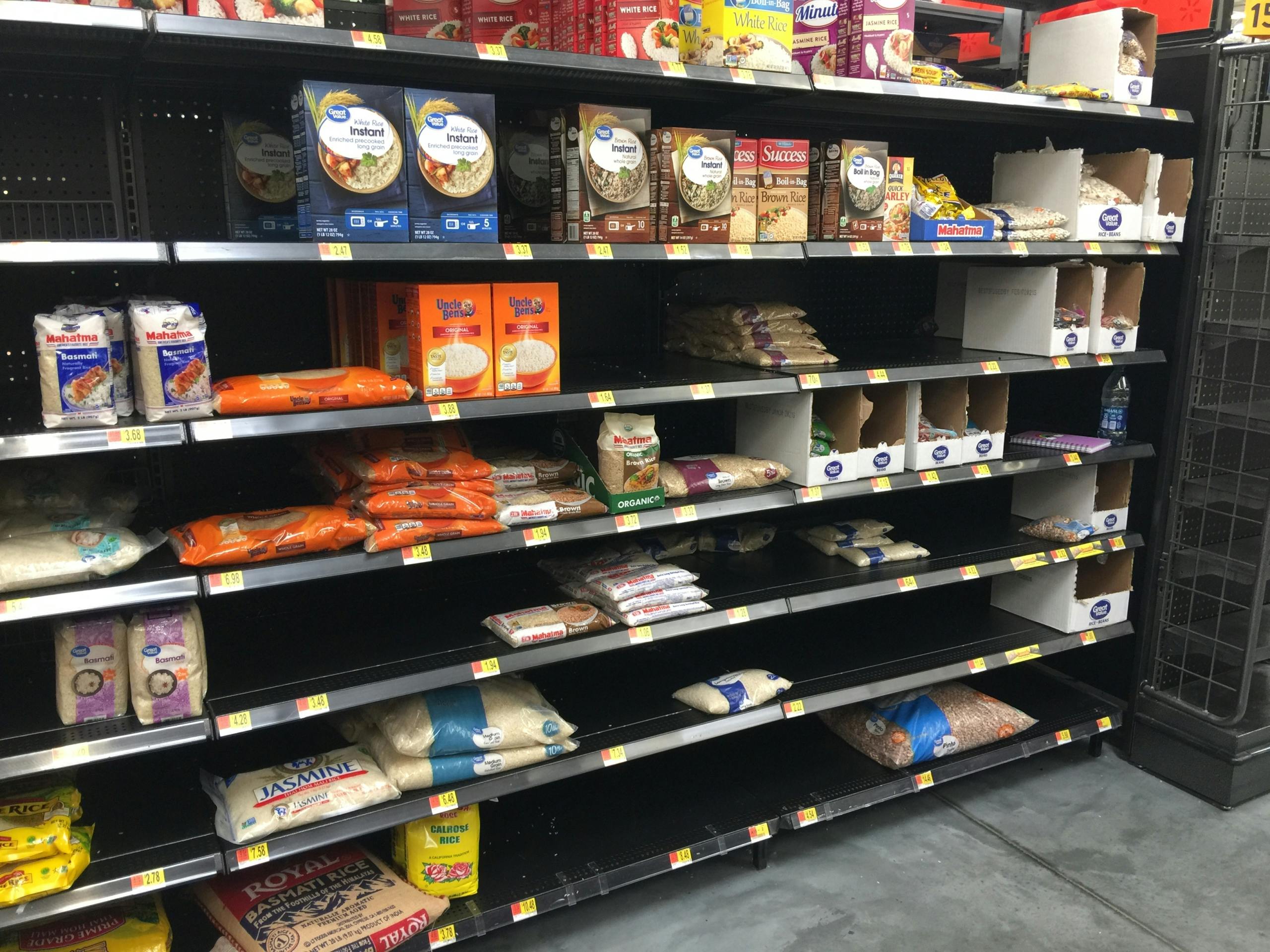 Empty Shelves At Walmart Stores Nationwide - The Krazy Coupon Lady