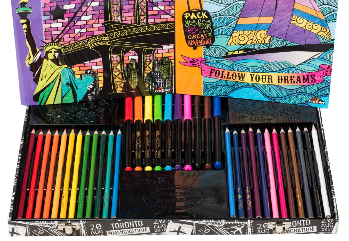 Cra Z Art Adult Coloring Case 9 97 At Walmart The Krazy Coupon Lady