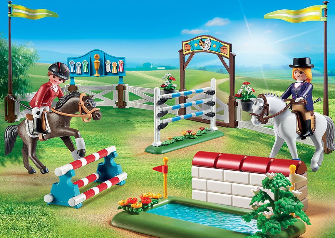 playmobil circus horses