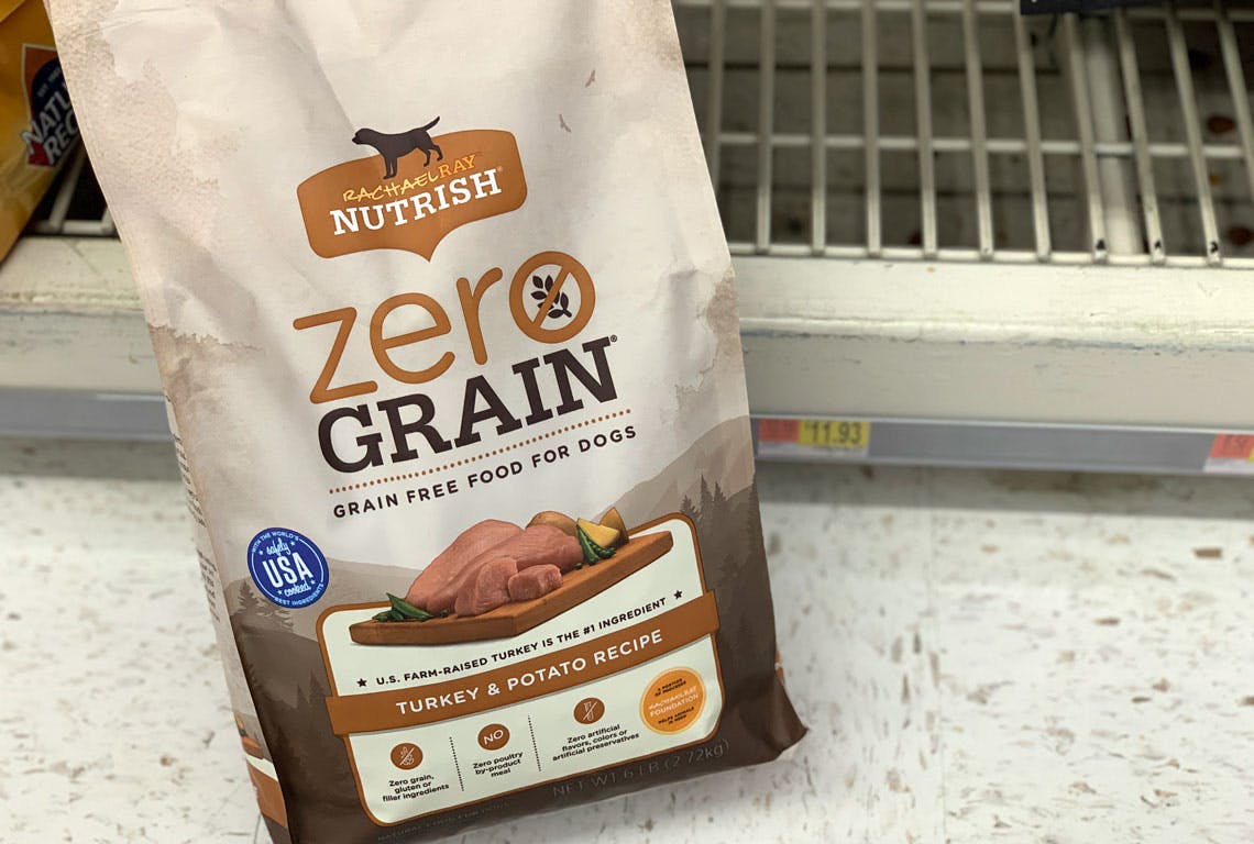 walmart rachael ray dog food zero grain